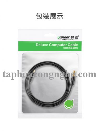 Ugreen 30675 0.5M màu Đen Cáp sạc truyền dữ liệu USB 2.0 sang MICRO USB dáng dẹt US118 30030675